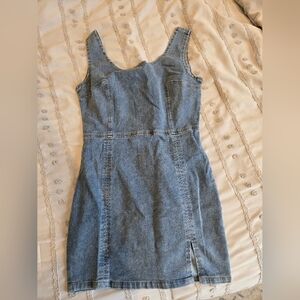 Denim Sleeveless Dress